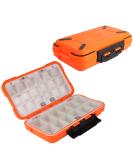 Goture Small Waterproof Fishing Tackle Box - Orange (7.8'' x 4.2'' x 1.8'') - Buy Online on SooperMarket.com
