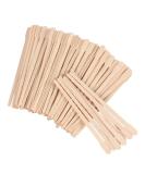 600 Small Wax Trowels & Wooden Sticks Set for Hair Removal | Facial Eyebrow Waxing Spatula Kit for Smooth Skin - Buy Online on SooperMarket.com
