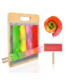 Wool Blending Board Carding Brush Set 1 Pieces Blending Board with 1 Pieces Wool Brush 2 Pieces Dowels Hand Carders for Rolags Wool - Buy Online on SooperMarket.com