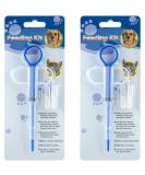 PAGOW Pet Medicine Feeder Silicone Syringe with Soft Tips for Cats and Dogs - Blue (2pcs) - Buy Online on SooperMarket.com