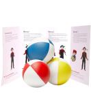 Professional Juggling Balls 3 Set | Beginner-Friendly with Instructions | Millet-Filled for Comfort - Buy Online on SooperMarket.com