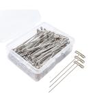 T Pins, 50 Pack 2 inch T-Pins, T Pins for Blocking Knitting, Wig Pins, T Pins for Wigs, Wig Pins for Foam Head, T Pins for Sewing, Wig T Pins, Blocking Pins, T Pins for Office Wall 2 inch/ 53 mm - Buy Online on SooperMarket.com