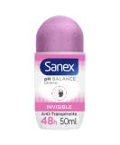 Sanex 50ml Invisible Deodorant Roll-On - Long-Lasting Protection - Buy Online on SooperMarket.com
