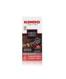 Kimbo Espresso Napoli Aluminum Coffee Pods - Nespresso Compatible Medium Dark Roast (10 Capsules) - Buy Online on SooperMarket.com