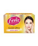 Fem Gold Ultra Cream Bleach 30g - Gentle Skin Lightening & Hair Removal for All Skin Types - Buy Online on SooperMarket.com