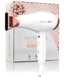Lily England Lightweight Hair Dryer - Quiet & Powerful with Cold Setting, White & Rose Gold - Buy Online on SooperMarket.com
