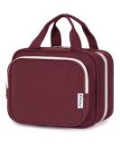 Narwey Hanging Travel Toiletry Bag for Women - Wine Red (Large) | Organizer for Cosmetics, Makeup, and Travel Size Accessories - Buy Online on SooperMarket.com
