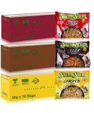 30 x 60g YumYum Instant Noodle Soups Duck - Beef - Chicken Yum Yum Chicken Beef Duck - Buy Online on SooperMarket.com