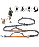 Mystery Hand Free Dog Lead Dog Walking Belt Ajustable Dog Leash Waist Belt Pet Dog Leash Coupler Running and Jogging Lead Belt with Retractable Bungee Reflective Stitching for up 110lbs Dogs - Buy Online on SooperMarket.com