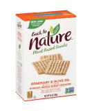 Back To Nature Non-GMO Rosemary Olive Oil Whole Wheat Crackers - 8.5 oz - Buy Online on SooperMarket.com