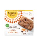 Buy Simple Mills Almond Flour Snack Bars - Gluten Free Spiced Carrot Cake Organic Paleo Friendly Breakfast Bars (6oz - Buy Online on SooperMarket.com