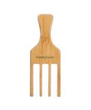GranNaturals 4-Prong Wide-Toothed Wooden Hair Pick for Curly Hair - Ideal for Fluffing, Styling, and Detangling African American Hairstyles - Buy Online on SooperMarket.com