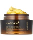 Medicube Deep Vitamin C Golden Capsule Face Moisturizer - Anti-Aging Liposome Gel for Radiant Hydrated Skin - Korean Skincare 1.94 oz - International Shipping Available - Buy Online on SooperMarket.com