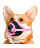 Singwow Adjustable Dog Muzzle | Prevent Biting, Barking, Chewing | Air Mesh Breathable | Small Medium Large Dogs (S) - Buy Online on SooperMarket.com