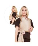 Freerider Co. Stretchy Baby Wrap Carrier | Premium Tencel Fabric | Hip Healthy | Award Winning Ergonomic Design | Almond - Buy Online on SooperMarket.com