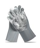 Pet Grooming Gloves - Gentle Dog Bathing Shampoo Brush - Massage Mitt with Enhanced Five Finger Design - Efficient Deshedding Glove for Dogs, Cats, Rabbits and Horses - 1 Pack - Buy Online on SooperMarket.com