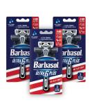 Barbasol Ultra 6 Plus Premium Disposable Razor Value Pack - 9 Razors - Buy Online on SooperMarket.com