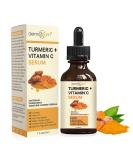 Turmeric Face Serum + Vitamin C  Organic Moisturizer  Clear skin Tone  Hydrate Dull & Dry Skin  Anti-Aging Facial Serum - (1 FL OZ) 1 Fl Oz (Pack of 1) - Buy Online on SooperMarket.com