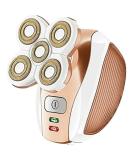 Meeteasy Electric Leg Shaver for Women - Rechargeable Painless Lady Razor - Cordless Bikini Trimmer in Gold - Buy Online on SooperMarket.com