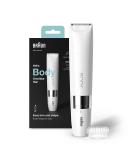 Braun Body Mini Trimmer Gentle Body Hair Removal Precision Trimmer Wet & Dry 100% Waterproof BS1000 White Body Trimmer - Buy Online on SooperMarket.com