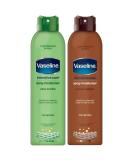 Vaseline Spray and Go Moisturizer  Cocoa Radiance and Aloe Soothe Combo  6.5 Ounce Each - Buy Online on SooperMarket.com
