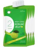 Jadamsun Body Loves Konjac Jelly (Apple, 20pc) - Korean Low Calorie Healthy Fruit Smoothie. Sugar Free Asian Snack for Diet. - Buy Online on SooperMarket.com