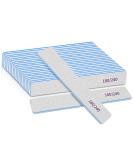12pcs Professional Nail Files 180/240 Grit for Natural & Artificial Nails - Double Sided Emery Boards for Thick Nails - Washable Edge - Buy Online on SooperMarket.com