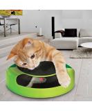 ASAB Cat Kitten Catch The Mouse Plush Motion Chase Toy For Pet Interactive Hide and Seek Hunt with Claw Care Moving Play Scratching Pad Mat Fun Exercise Toy For Active Kitten and Old Cats - Buy Online on SooperMarket.com
