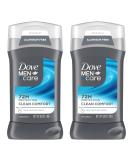 Dove Men+Care Deodorant Stick Moisturizing Deodorant For 48-Hour Protection Clean Comfort Aluminum Free Deodorant For Men, 3 Ounce (Pack of 2) Subtle 3 Ounce (Pack of 2) - Buy Online on SooperMarket.com