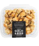 Schwartz Brothers Bakery Croutons Garlic & Herb Organic Kosher Artisanal Vegan. Freshly baked 5oz container. (Pack of 2) 5 Ounce (Pack of 2) - Buy Online on SooperMarket.com