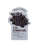 TONYMOLY I'm Real Charcoal Pore Care Mask Sheet  Pack of 1 - Buy Online on SooperMarket.com