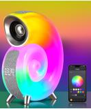 Bestyijo Daylight Alarm Clock - Sunrise Sunset Simulation Bluetooth Audio 8 White Noise Sounds 4 Alarms & Bedside Lamp | International Shipping Available - Buy Online on SooperMarket.com