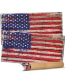 Pixelverse Design Cornhole Board Skin Wrap Decal - USA Flag Vinyl Sticker for Bean Bag Toss Game - Weatherproof Fade Resistant - 24.5x48.5 - Pack of 2 - Buy Online on SooperMarket.com