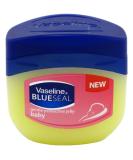 Vaseline Petroleum Jelly Blue Seal Baby - 3.4 oz (12 Pack) - Moisturizing Skin Care for Babies | International Shipping - Buy Online on SooperMarket.com