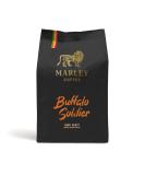 Buffalo Soldier Strong Dark Roast Organic Ground Coffee 227g - Marley Coffee - From The Family of Bob Marley - V60 Filter Cafetiere Aeropress - Strength 5 - Buy Online on SooperMarket.com