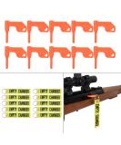 Pridefend 10 Pack Chamber Safety Flag for Rifle Handgun Shotgun with Bonus Bright Yellow Key Chain Tags - Universal Gun Accessories (10 Piece Set) 10 Packs - Buy Online on SooperMarket.com