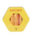 Burts Bees Trio Tin Gift Set - 100% Natural Beeswax & Flavored Lip Balms | International Shipping - Buy Online on SooperMarket.com