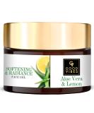 Good Vibes Plus Aloe Vera & Lemon Gel - Blackhead Remover & Radiance Booster - 50g - Softens & Illuminates Skin - Buy Online on SooperMarket.com