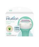 Schick Intuition Sensitive Care Replacement Cartridges 6 Cartridges - Buy Online on SooperMarket.com