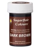 Sugarflair Dark Brown Spectral Food Colouring Paste Highly Concentrated for Use with Sugar Pastes Buttercream Royal Icing or Cake Mix Vibrant Colour Dye - 25g - Buy Online on SooperMarket.com