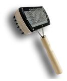 Premium Lambskin Brush for Gentle Care Perfect for Lambskin Fabrics | International Shipping - Buy Online on SooperMarket.com