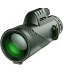 Pankoo 40X60 Monocular High Power Monocular Scope for Bird Watching Traveling Concert Sports Game with Phone Adapter Tripod - Buy Online on SooperMarket.com