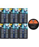 Cien Men Twin Blade Razor System - 6 Wet Razors + 120 Blades + Skin Protection Cream (75ml) - International Shipping Available - Buy Online on SooperMarket.com