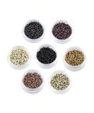200pcs/lot 3.0mm Silicone Nano Rings Hair Extension Nano Beads Silicone Lined Nano Rings Micro Rings Beads Links for Hair Extensions (Dark Blonde) 200pcs/lot Dark Blonde - Buy Online on SooperMarket.com