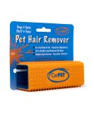 CarPET Carpet Pet Hair Remover For Your Home & Car Interior Carpet Sofa Clothes & Upholstery - Works With All Animals - Instantly Lifts Gathers & Removes All Pet Hair (Orange) - Buy Online on SooperMarket.com
