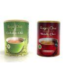 Royal Chai Cardamom Unsweetened 400g and Masala Unsweetened 400g - Premium Instant natural Tea - Buy Online on SooperMarket.com
