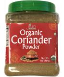 Jiva Organics Organic Coriander Powder 1 Pound Jar - 100% Natural & Non-GMO 1 Pound (Pack of 1) - Buy Online on SooperMarket.com