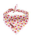 Lionet Paws Dog Bandana - Triangular Headscarf for Small Medium & Large Dogs (L) - Autumn Style - Pack of 1 - Buy Online on SooperMarket.com