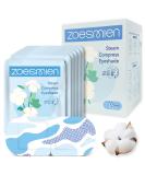 ZOESMIEN Steam Eye Mask 16 Packs for Dry Eyes, Dark Circles, and Puffiness - Self Heating, Stress Relief, Unscented - Buy Online on SooperMarket.com