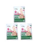 Derma V10 Exfoliating Foot Peel Mask Pack of 3 - Buy Online on SooperMarket.com